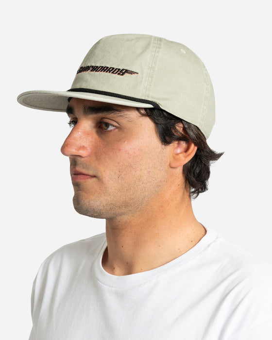 Lost Surfboards Snapback Hat-Cement