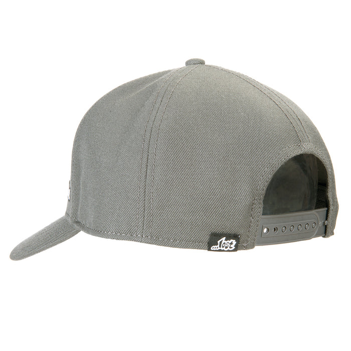Lost Snapback Hat-Grey