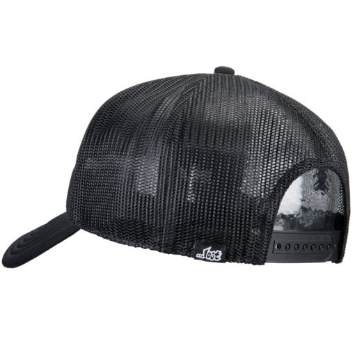 Lost Surfboards Trucker Hat-Vintage Black