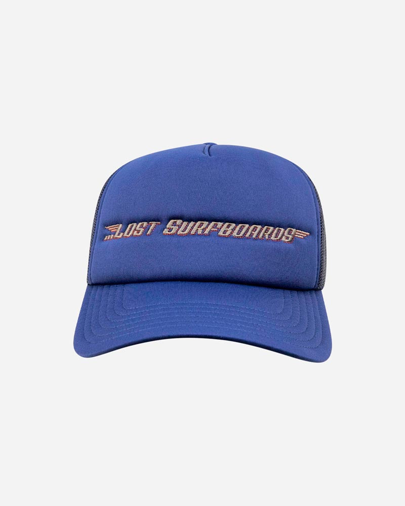 Lost Surfboards Trucker Hat-Navy