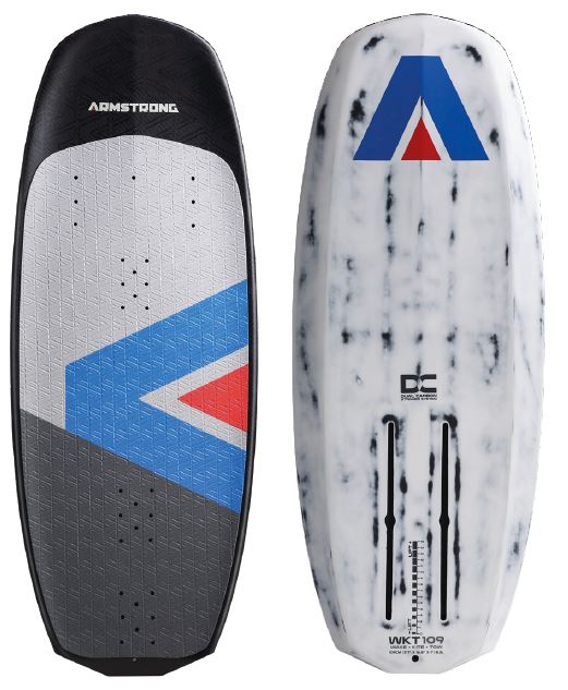 Fashion Surfboard France IV Solid-Faced Canvas Print