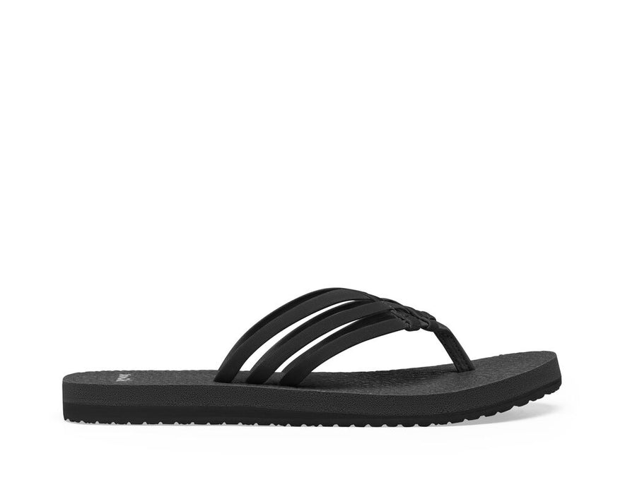 Sanuk Yoga Sandy Sandal-Black