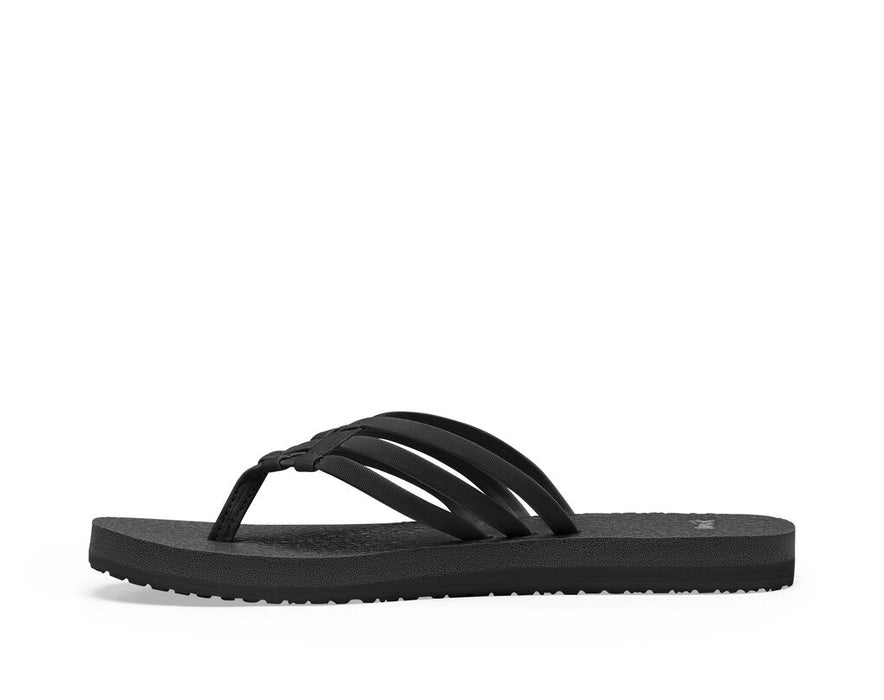 Sanuk Yoga Sandy Sandal-Black