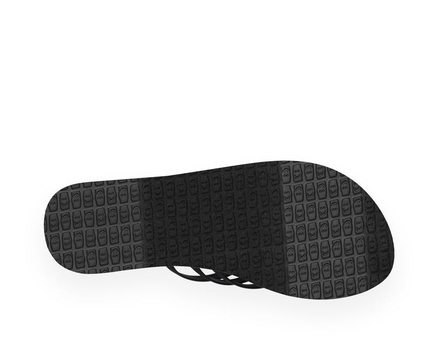 Sanuk Yoga Sandy Sandal-Black