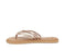 Sanuk Yoga Salty Shimmer Metallic Sandal-Rosegold