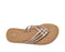 Sanuk Yoga Salty Shimmer Metallic Sandal-Rosegold