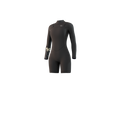 Mystic Dazzled 3/2 L/S Springsuit-Black