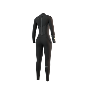 Mystic Dazzled 4/3 Back-Zip Wetsuit-Black— Alternate View