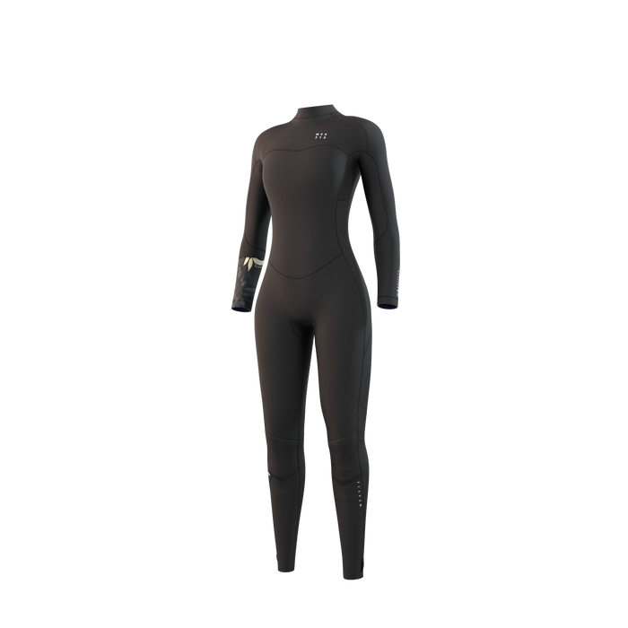 Mystic Dazzled 4/3 Back-Zip Wetsuit-Black