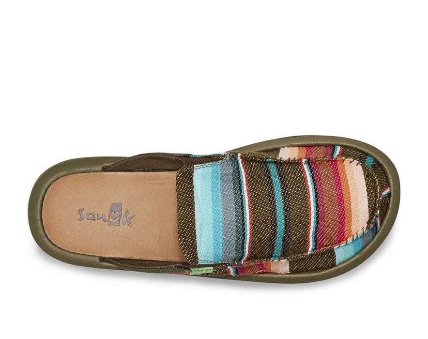 Sanuk You Got My Back III Funk Shoe-Olive Blanket