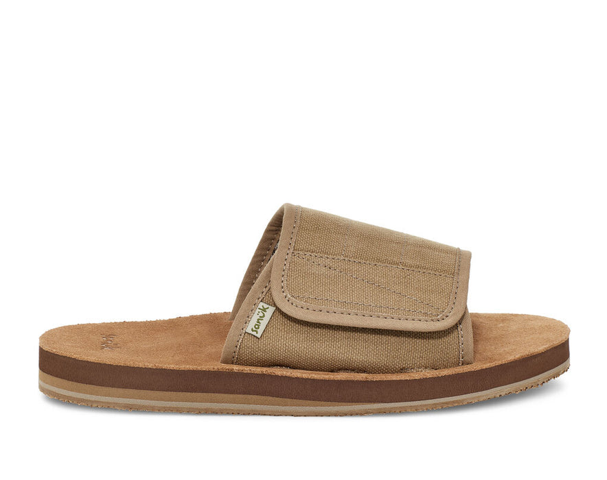 Sanuk Bixby ST Hemp Sandal-Khaki