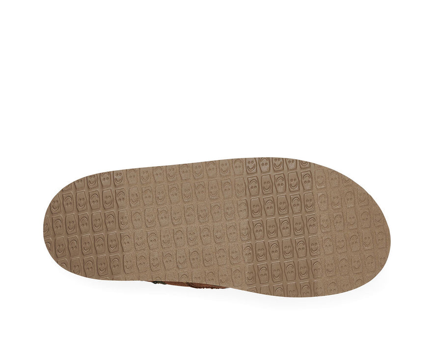 Sanuk Sidewalk Surfer ST Hemp Shoe-Brown