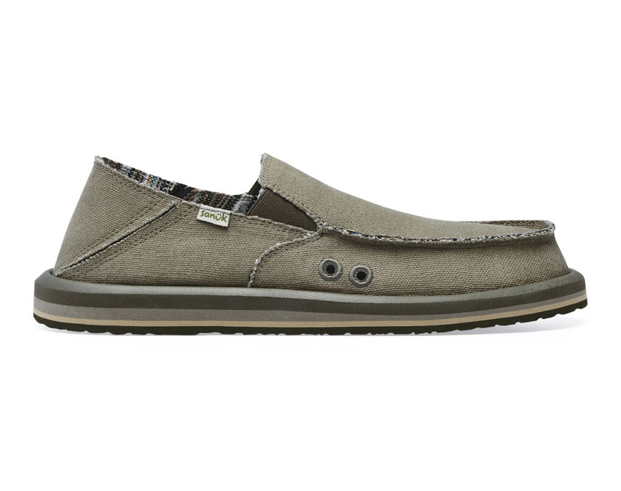 Sanuk Sidewalk Surfer ST Hemp Shoe Earth REAL Watersports
