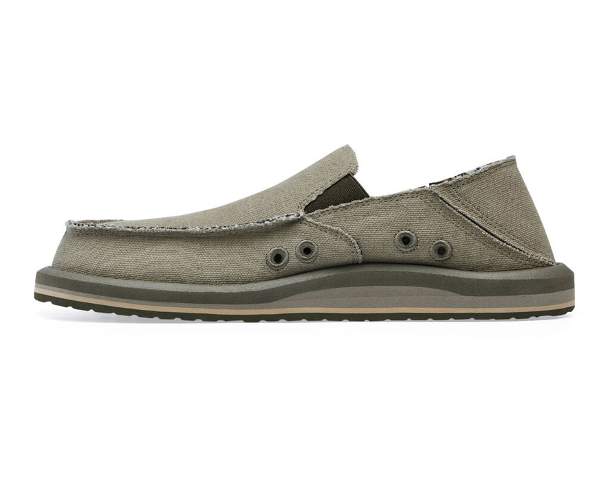 Sanuk Sidewalk Surfer ST Hemp Shoe-Earth — REAL Watersports