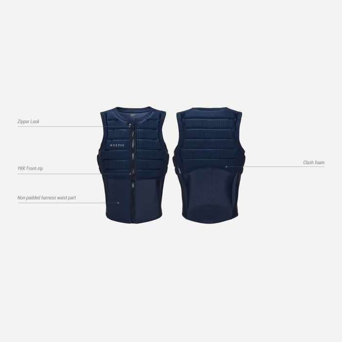 Mystic Majestic Impact Fzip Vest-Night Blue