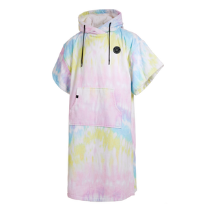 Mystic Velours AOP Poncho-Rainbow