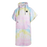 Mystic Velours AOP Poncho-Rainbow
