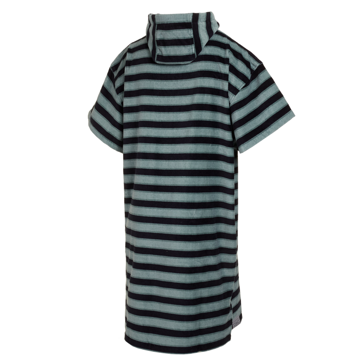 Mystic Poncho Velours AOP Poncho-Grey Blue