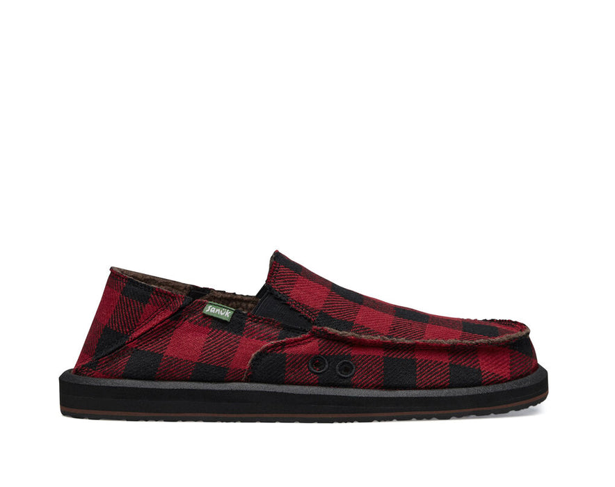 Sanuk Vagabond ST Chill Shoe-Red Buffalo