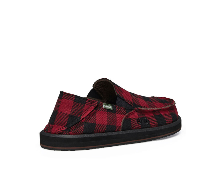 Sanuk Vagabond ST Chill Shoe-Red Buffalo