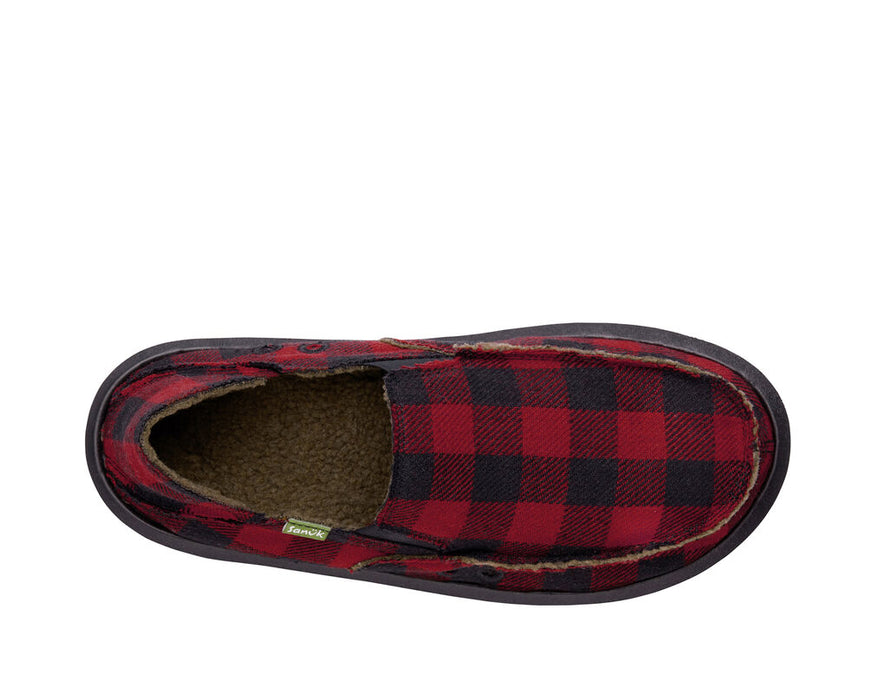 Sanuk Vagabond ST Chill Shoe-Red Buffalo