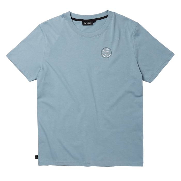 Mystic Boarding Tee-Grey Blue