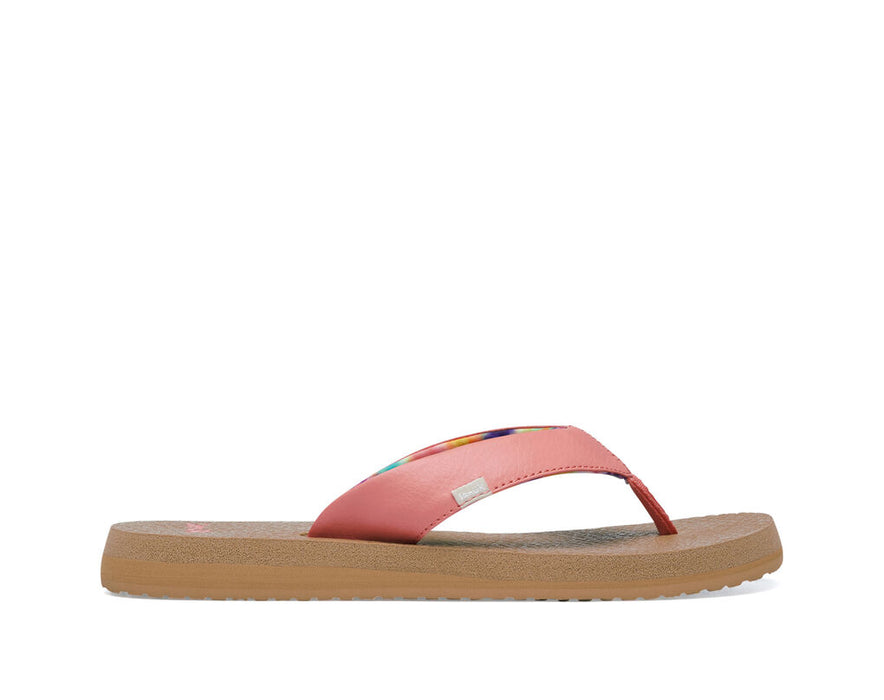 Sanuk Yoga Mat Sandal-Burnt Coral — REAL Watersports