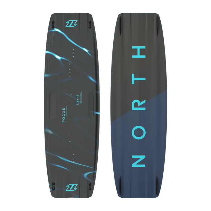 2022 North Focus Hybrid Kiteboard-Black