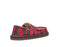 Sanuk Vagabond ST Plaid Chill Shoe-Red Multi