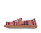 Sanuk Donna ST Plaid Chill Shoe-Red Multi