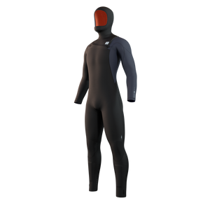 Mystic Marshall 5/3 Hooded  Wetsuit-Black
