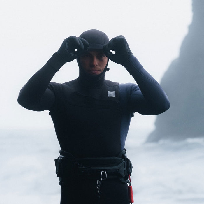 Mystic Marshall 5/3 Hooded  Wetsuit-Black