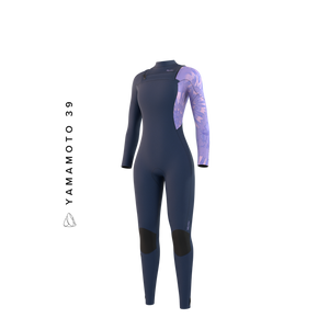 Mystic Jayde 5/4 Double FZ Wetsuit-Navy