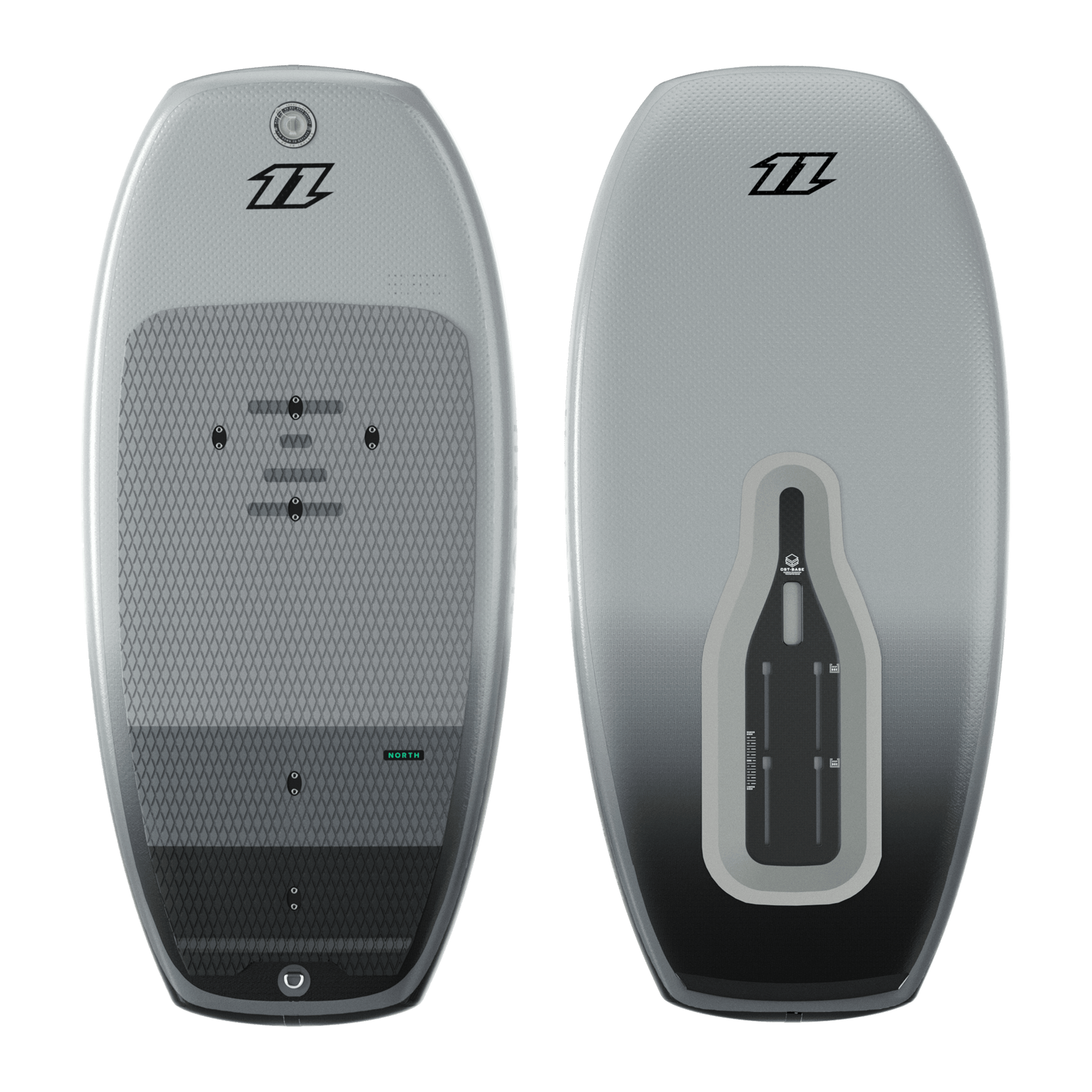 2023 North Seek Air Inflatable Foilboard-Titanium