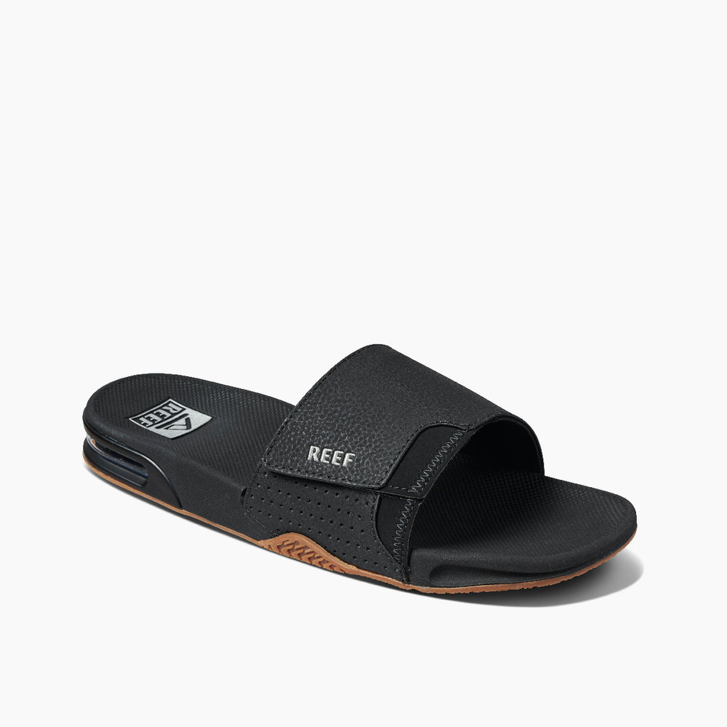 REEF Fanning Slide Sandal-Shadow