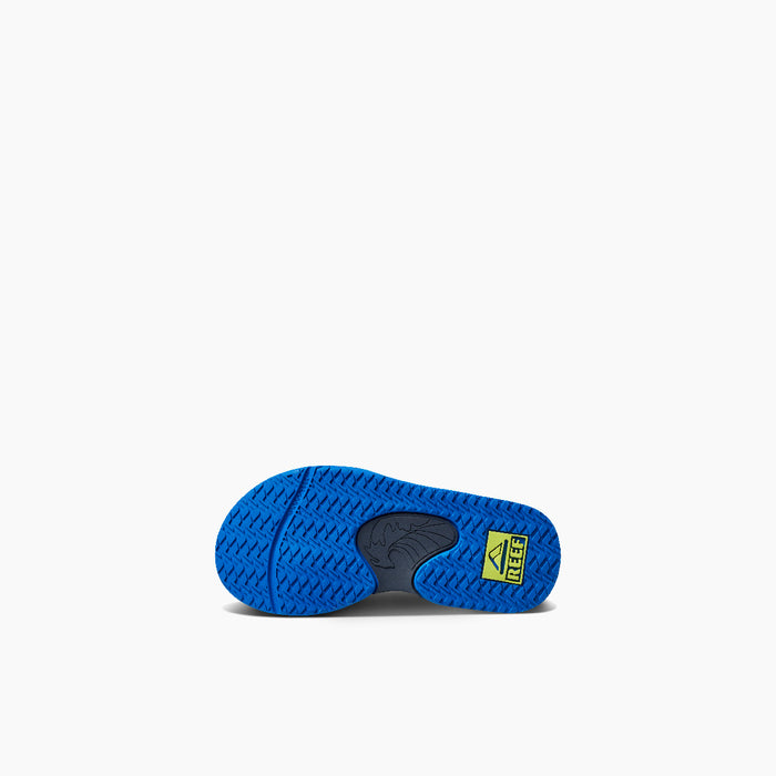 Reef Little Fanning Sandal-Navy/Lime