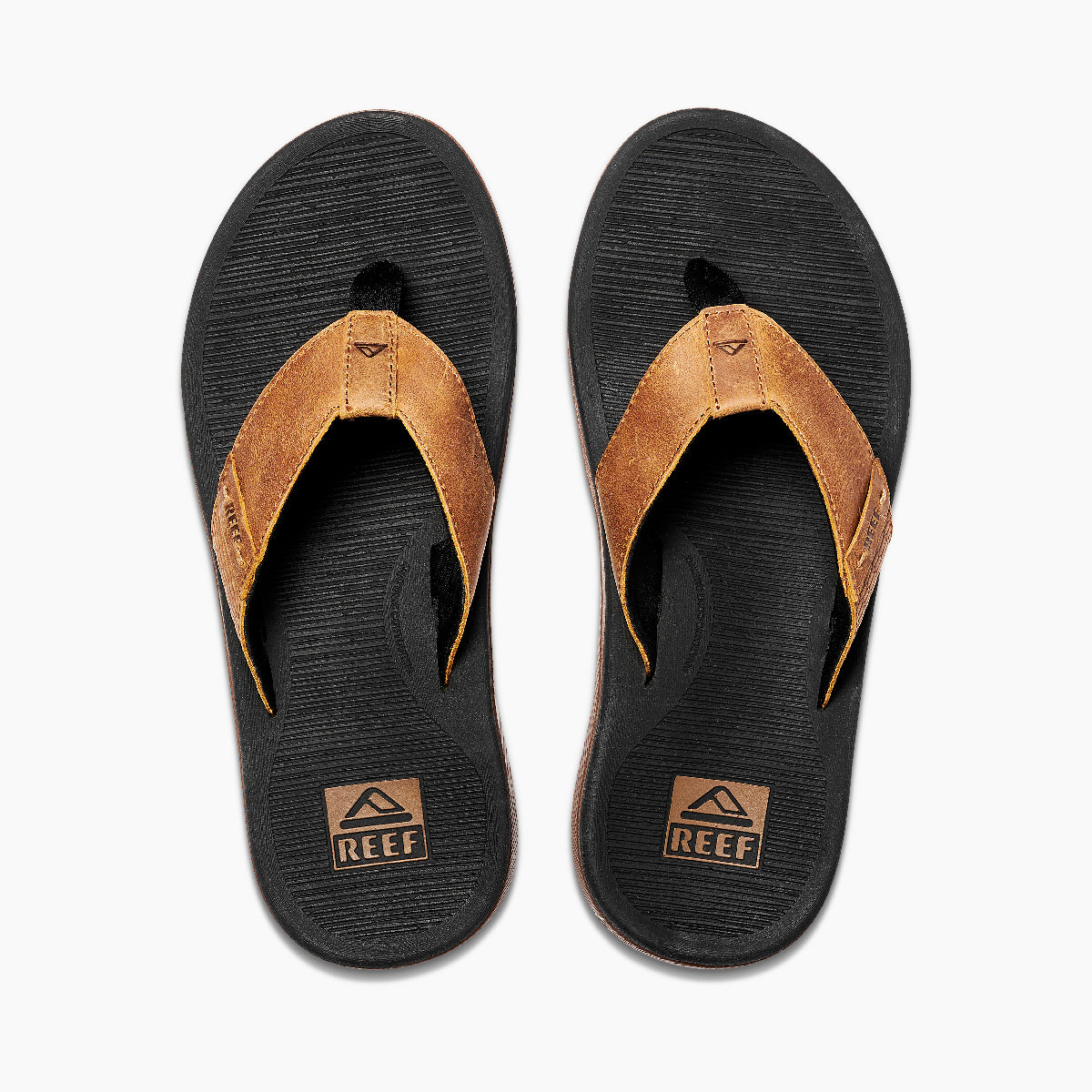 REEF Santa Ana LE Sandal-Black and Tan