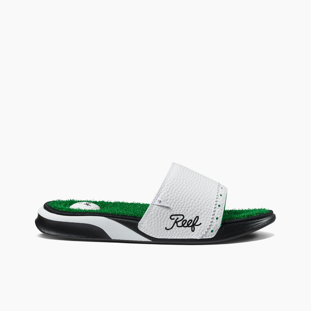 REEF Mulligan Slide Sandal-Green