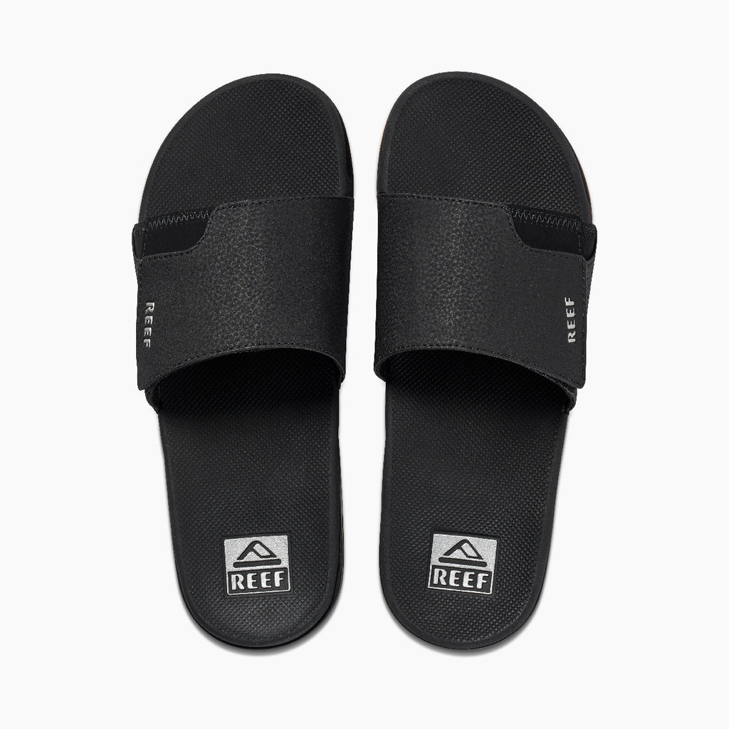 REEF Fanning Slide Sandal-Shadow