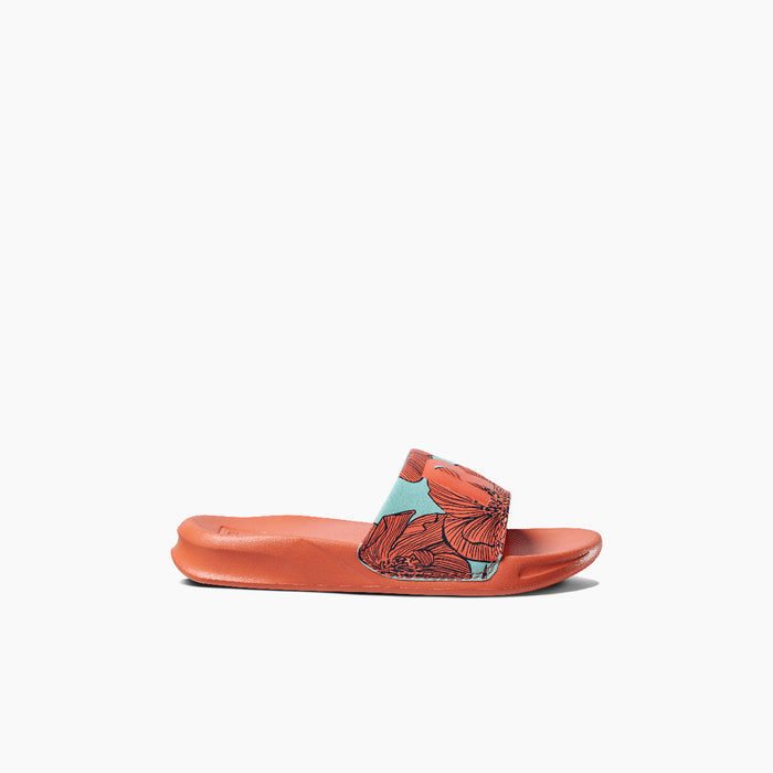 Reef Kids One Slide Sandal-Coral Blossom