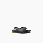 REEF Little Fanning Sandal-Grey/Volt