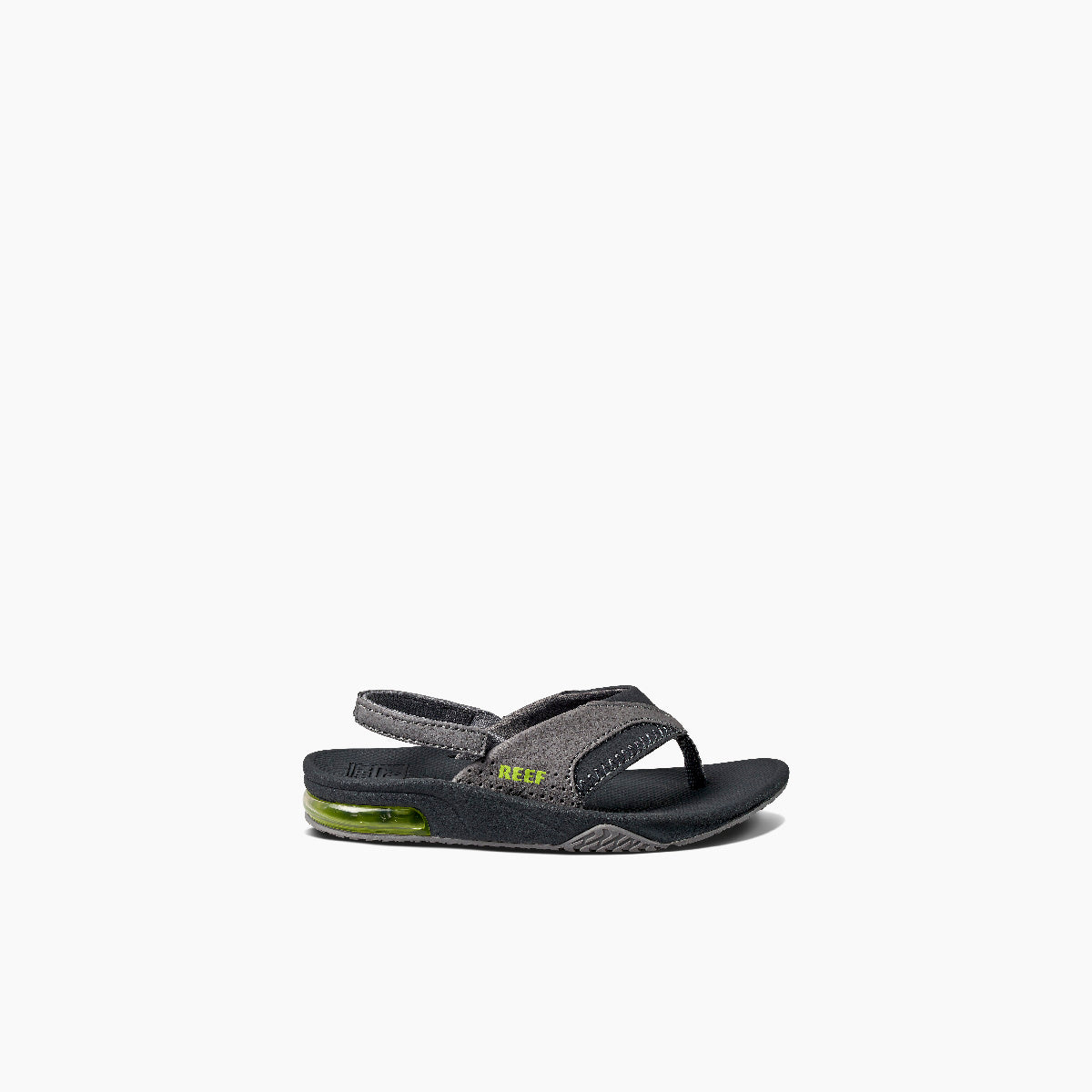 REEF Little Fanning Sandal-Grey/Volt