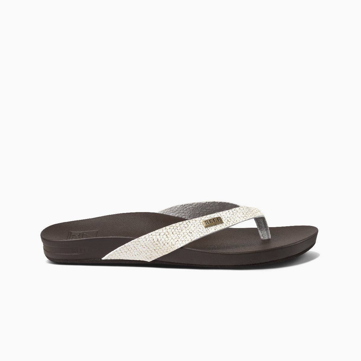REEF Cushion Court Sandal-Brown Sassy