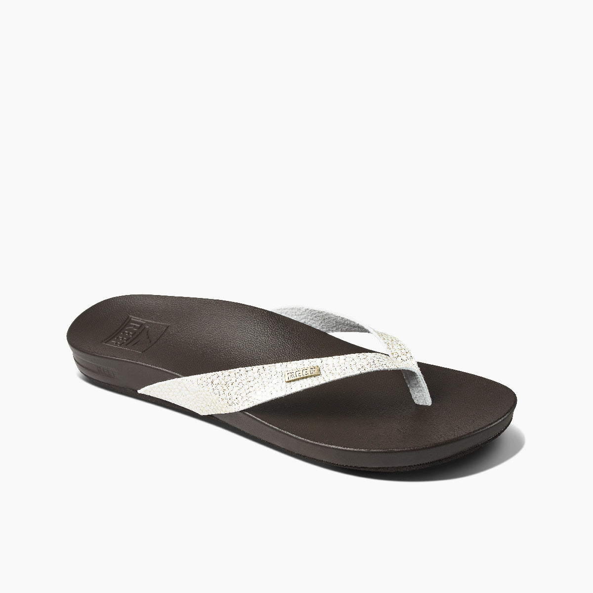 REEF Cushion Court Sandal-Brown Sassy