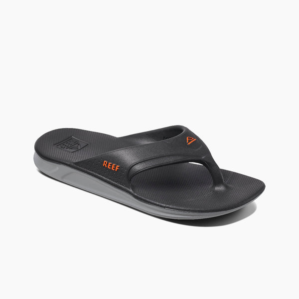 REEF One Sandal-Grey/Orange — REAL Watersports display picture 1