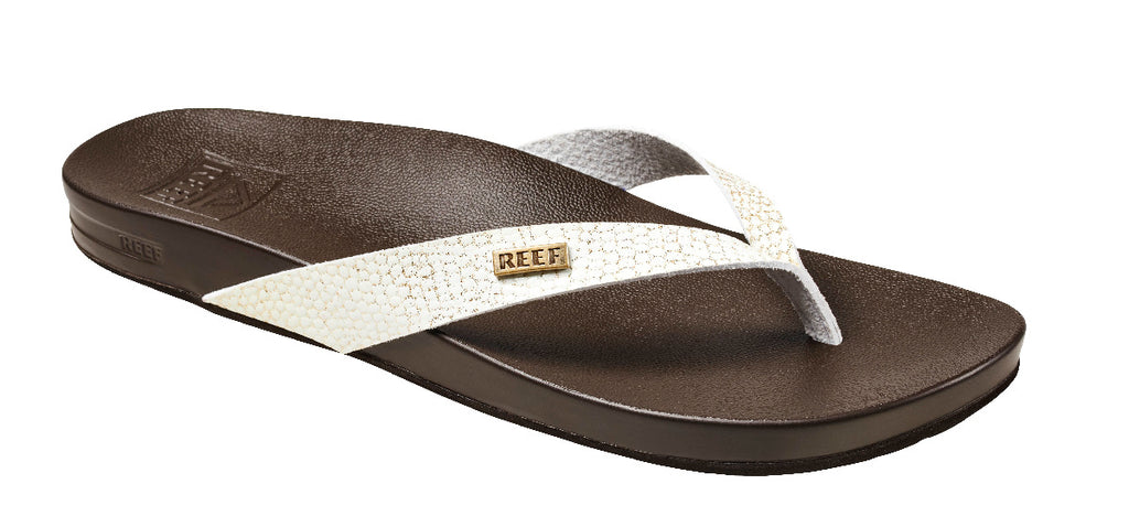 REEF Cushion Court Sandal-Brown Sassy