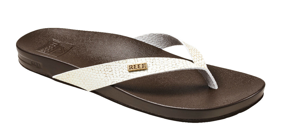 REEF Cushion Court Sandal-Brown Sassy