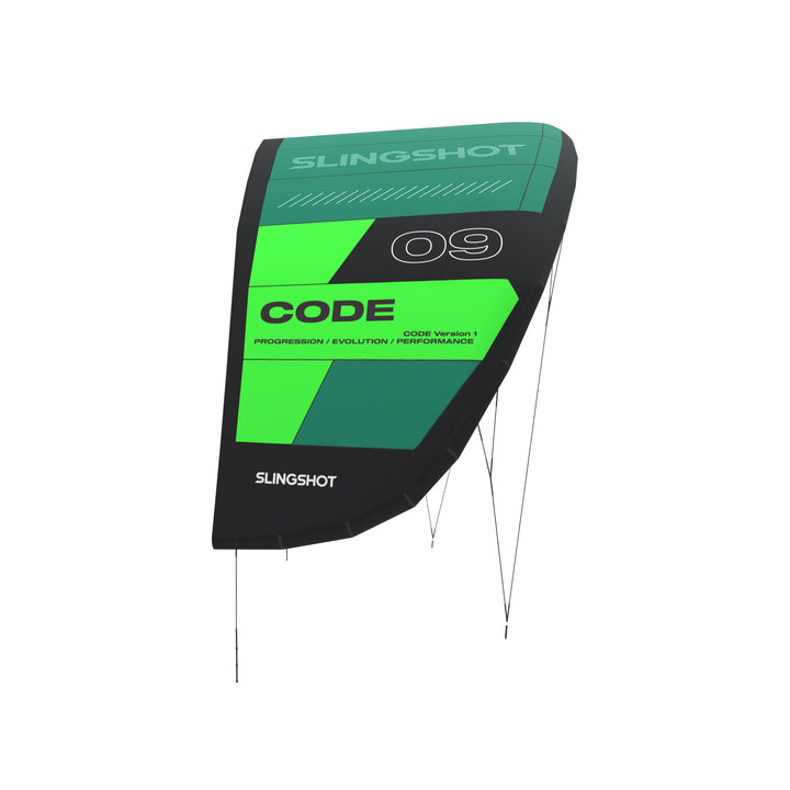 Slingshot Code V1 Kite-Green-11m