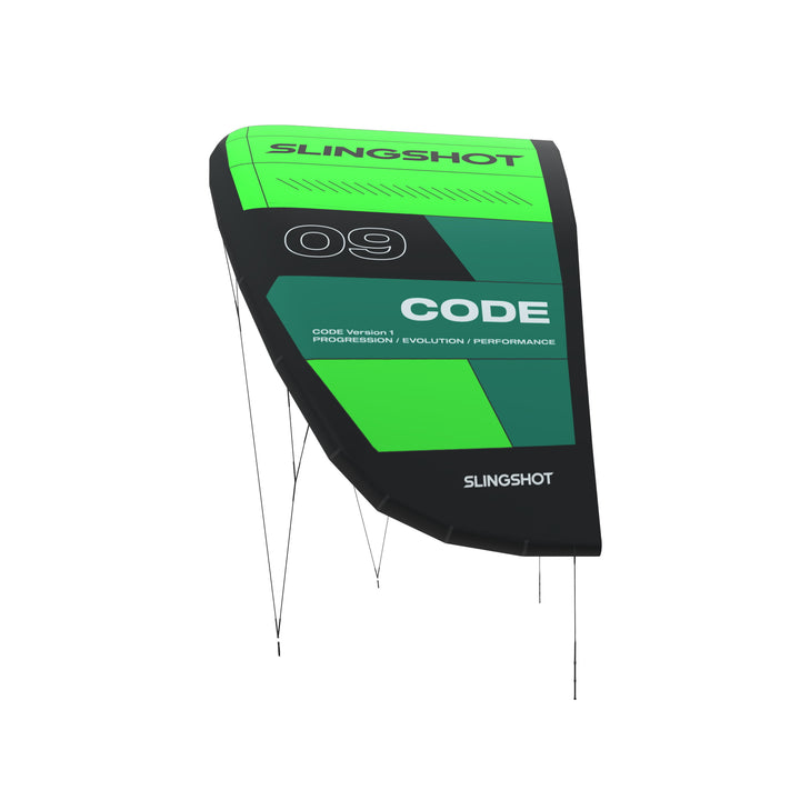 Slingshot Code V1 Kite-Green-11m