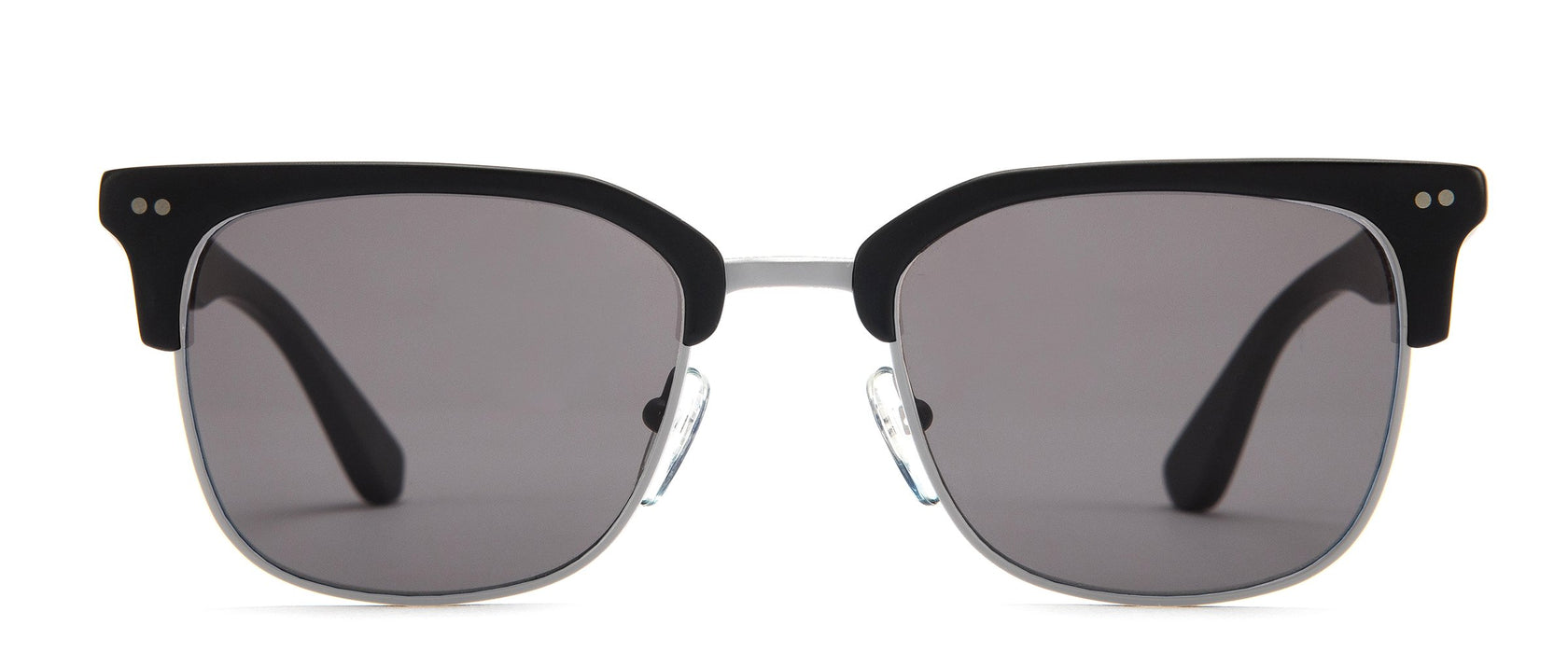 Otis 100 Club  Sunglasses-Matte Black/Brushed Gun/Grey Polar
